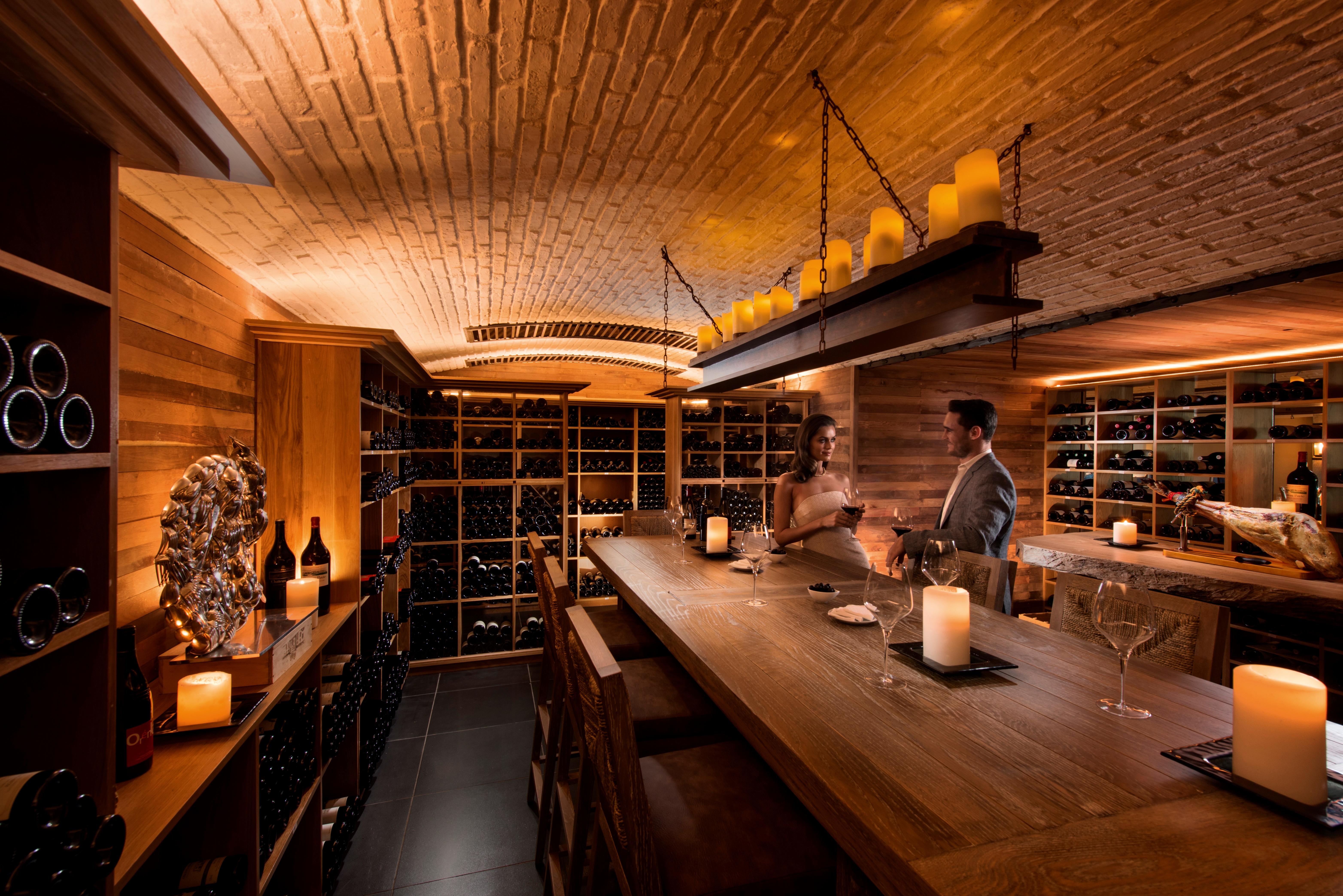 Constance Belle Mare Plage Exterior foto The wine bar at the hotel